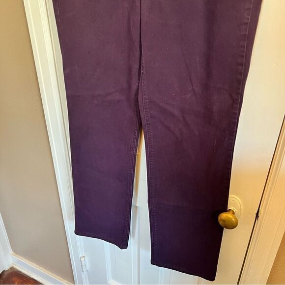 Christopher & Banks Plum signature slimming Strech fit pants 8 - Picture 7 of 8
